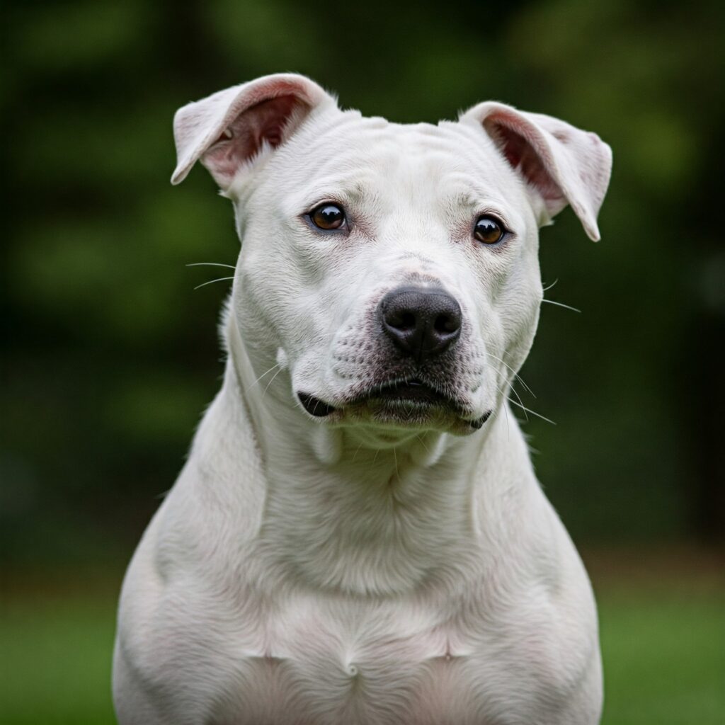 perro bull terrier americano